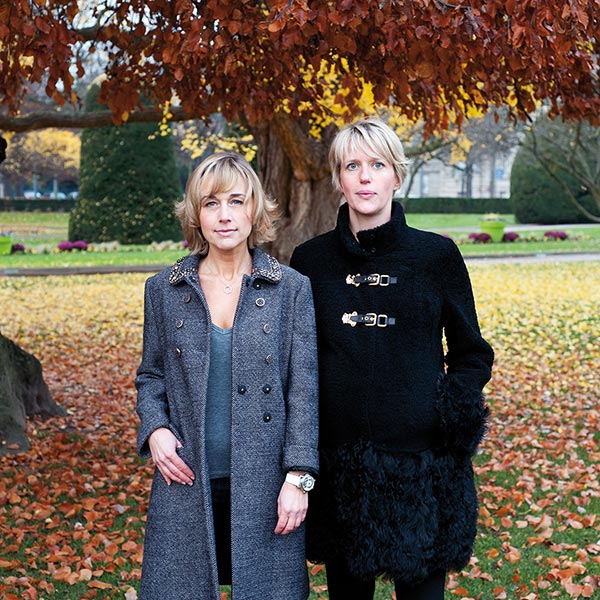 Patricia balland et cathy muller directrice et responsable de montblanc à Strasbourg photographié par Eric Antoine