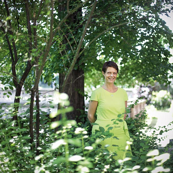 Isabelle Chalaye animatrice radio à Strasbourg photographié par Chritophe Urbain