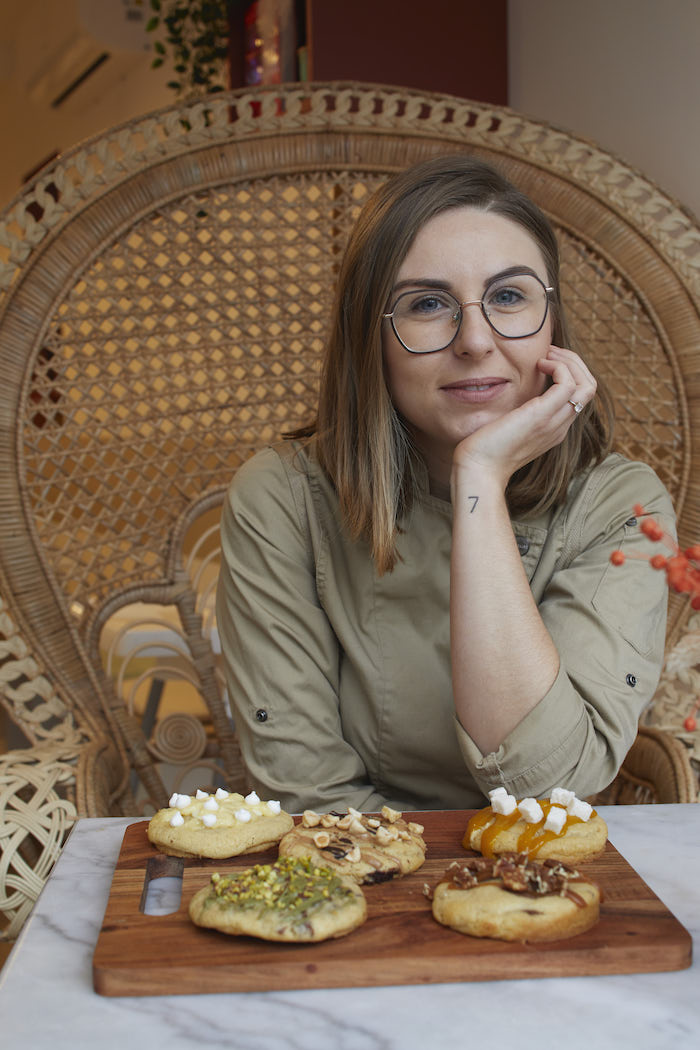 Laura Le Roy, la propriétaire de La Brunchoise. © Estelle Hoffert