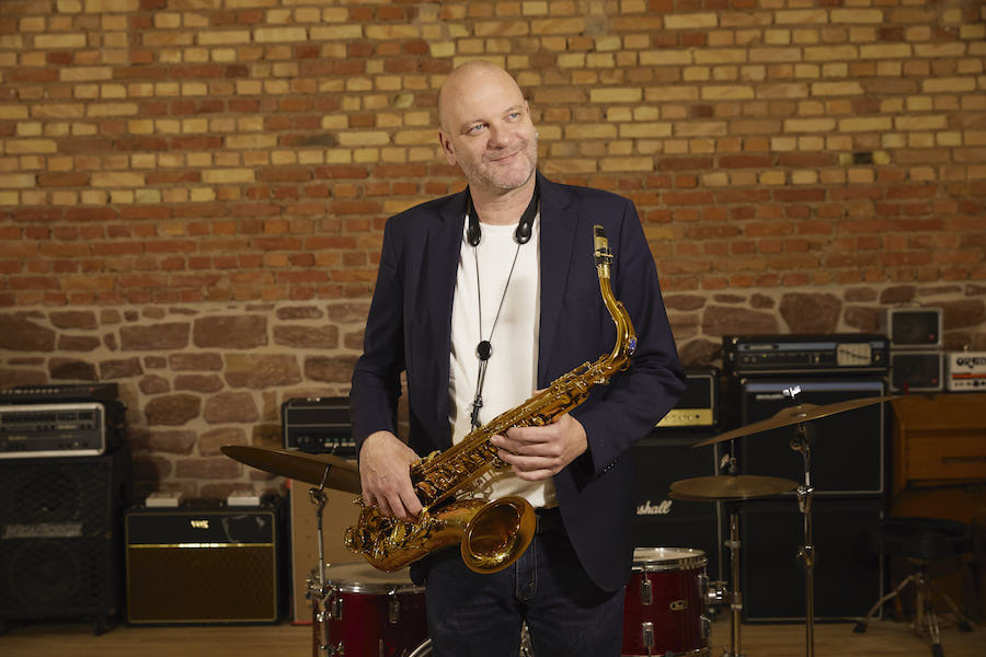 Franck Wolf, saxophoniste, arrangeur, compositeur jazz © Estelle Hoffert